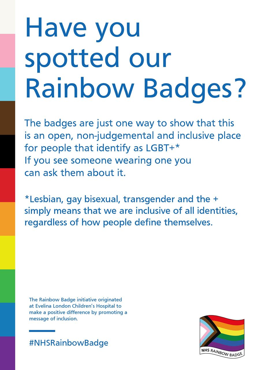 Rainbow badges